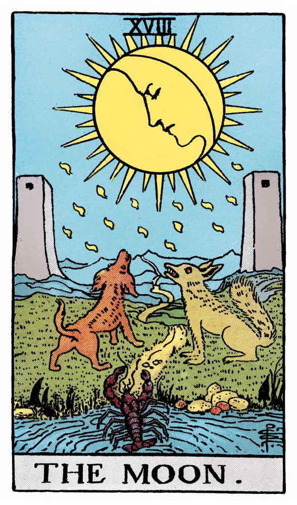 Tarotkarte Mond Bedeutung